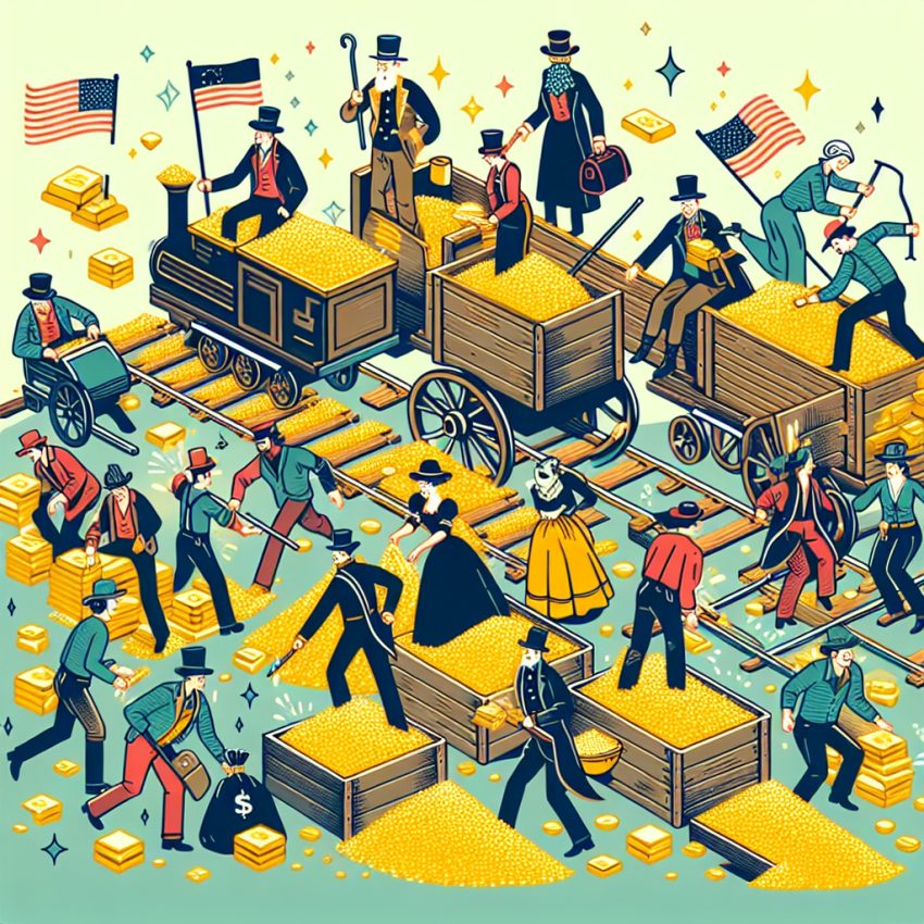 O Fascínio do Ouro: Explorando o Fenômeno do Gold Rush ao Longo dos Séculos