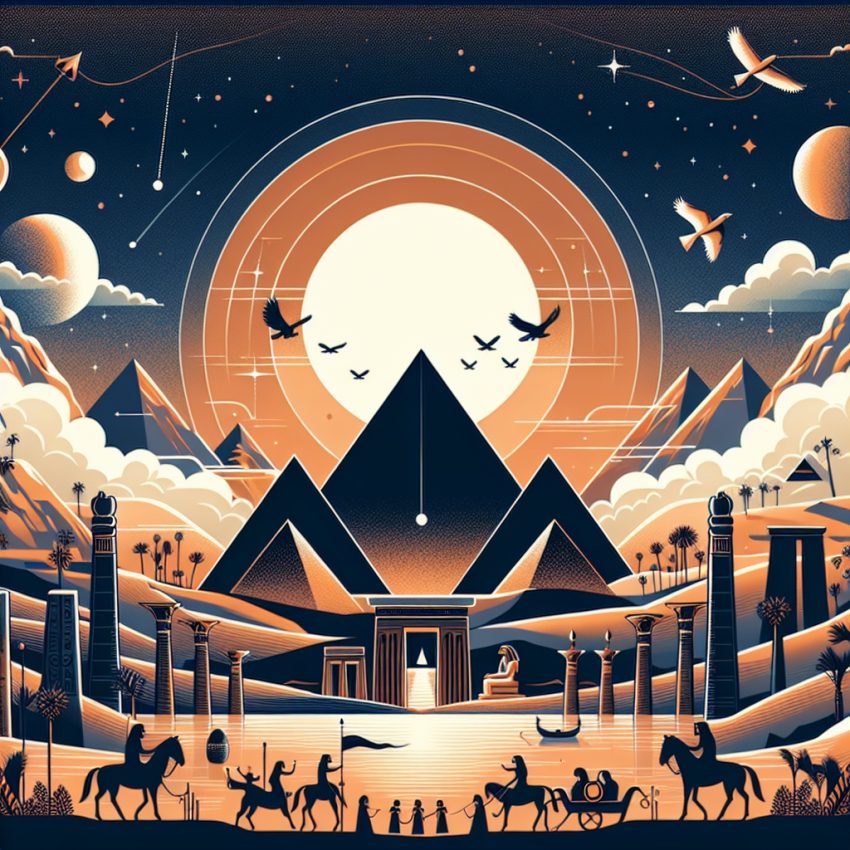 Tales of Egypt: Explorando os Mitos que Moldaram Civilizações