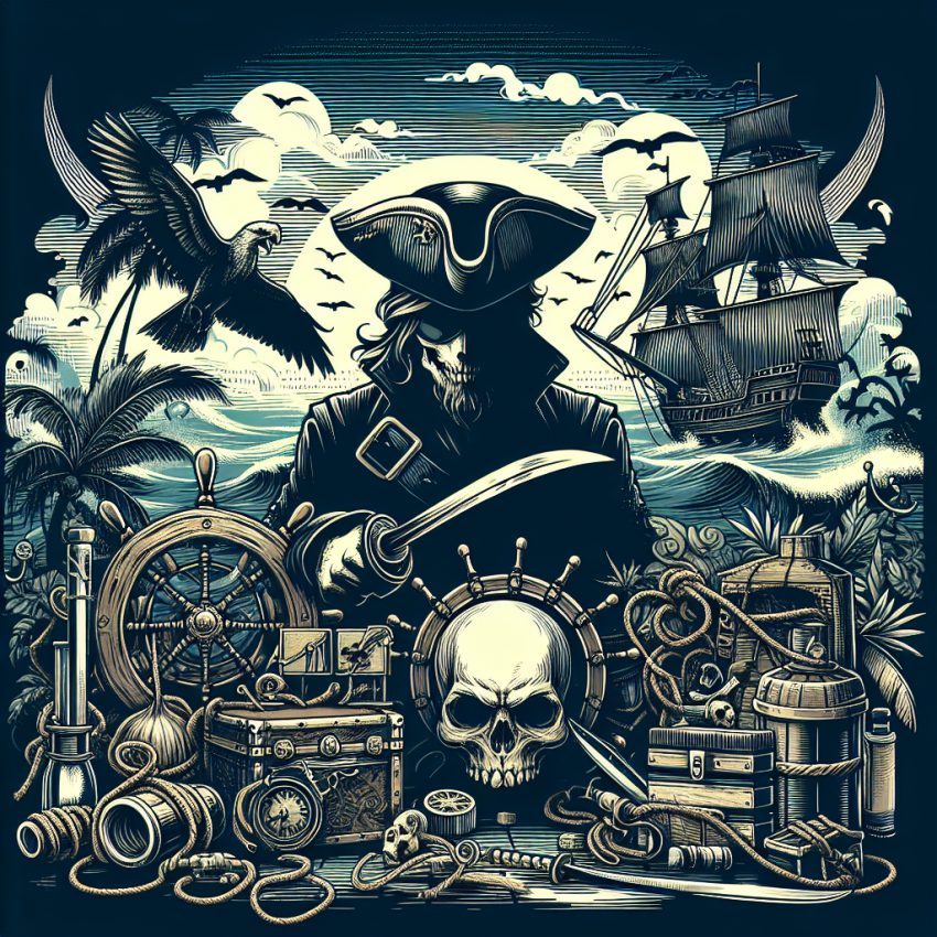Aventura e Mistério: Desvendando os Segredos dos Piratas do Caribe
